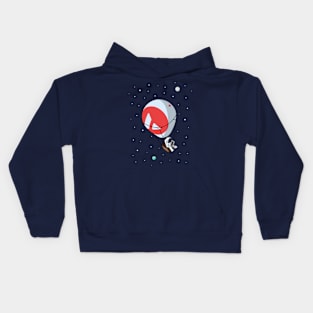 Avalanche AVAX. To the Moon. T-shirt Kids Hoodie